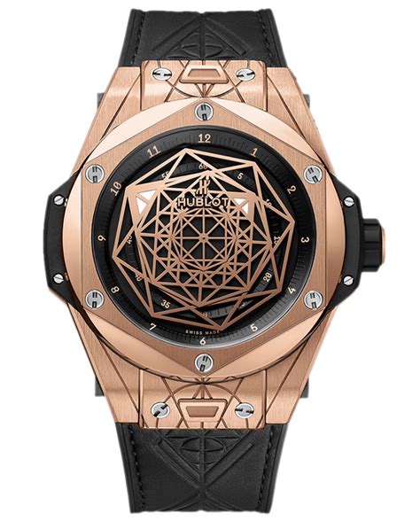 hublot sang bleu king gold diamond|Hublot spirit of big bang.